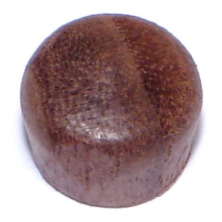 Midwest Fastener 3/8" Walnut Wood Round Head Plugs 100PK 08933